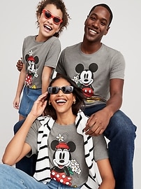 View large product image 4 of 4. Matching Disney© Mickey Mouse Gender-Neutral T-Shirt for Kids