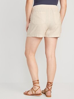 Old navy 2024 linen shorts