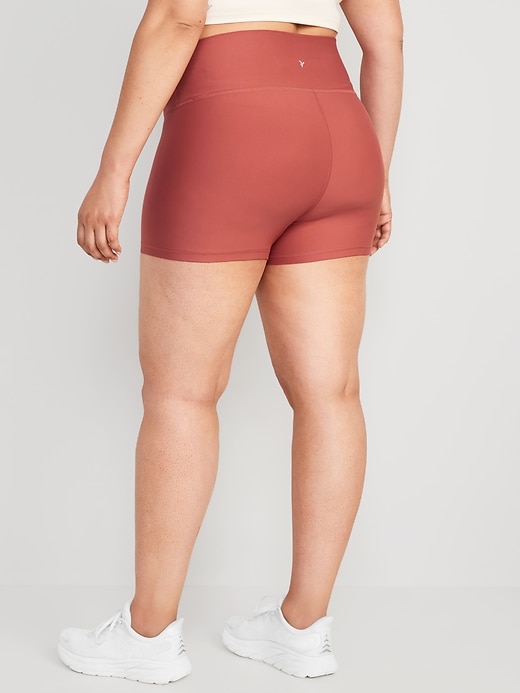 Image number 8 showing, High-Waisted PowerSoft Biker Shorts -- 3-inch inseam