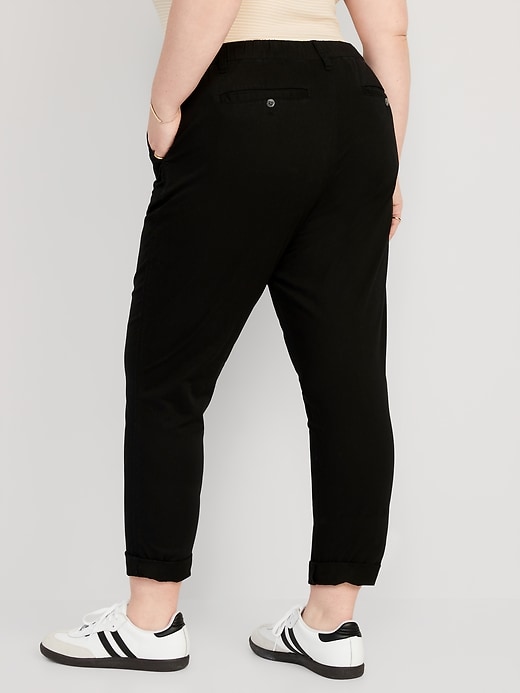 Image number 8 showing, High-Waisted OGC Chino Pants for Women