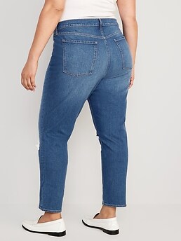 Old navy best sale ripped boyfriend jeans