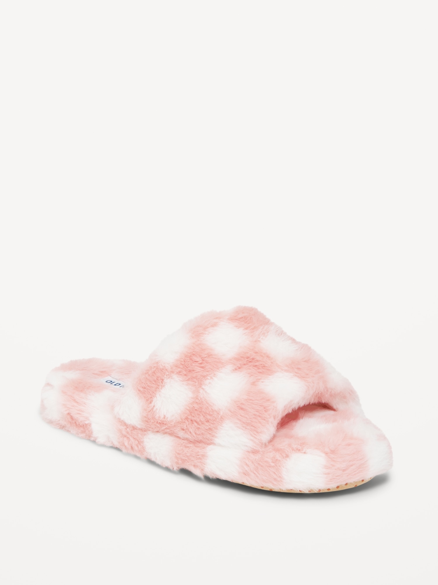 Cozy Faux-Fur Slide Slippers for Girls