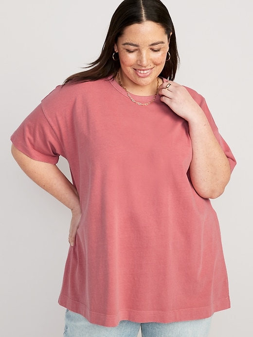 Image number 6 showing, Oversized Vintage Tunic T-Shirt for Women