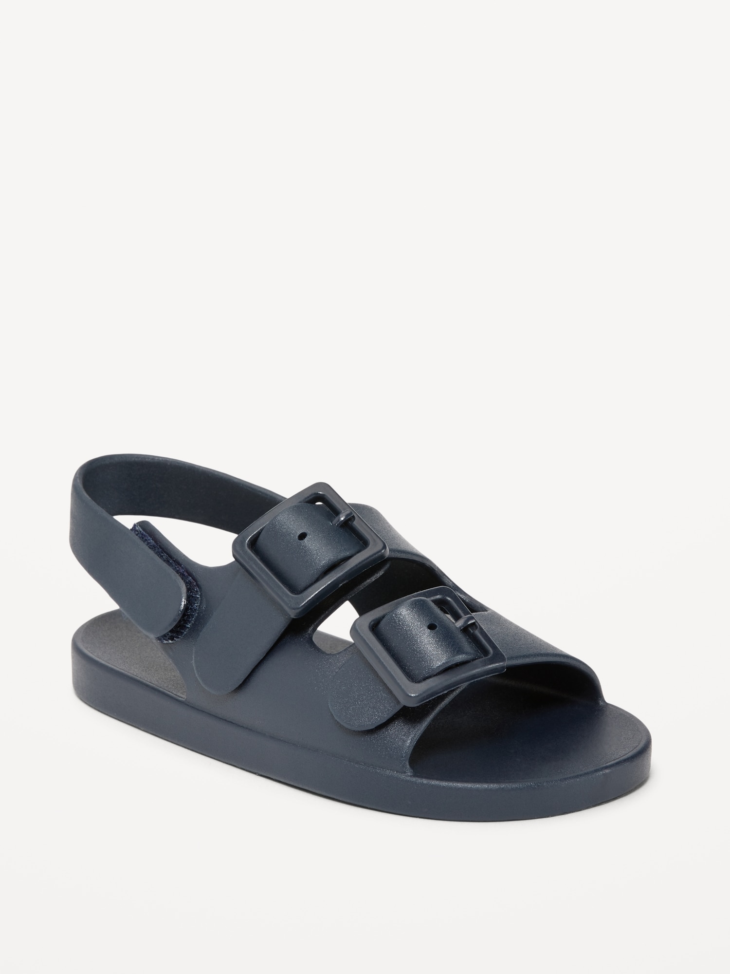 Jelly double best sale buckle sandals