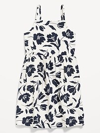 View large product image 3 of 3. Printed Fit & Flare Cami Dress for Girls