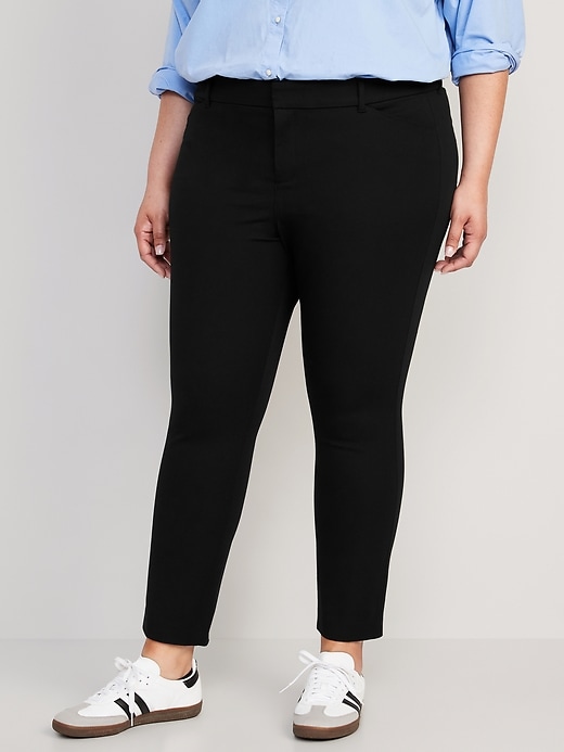 Image number 6 showing, Mid-Rise Pixie Skinny Ankle Pants