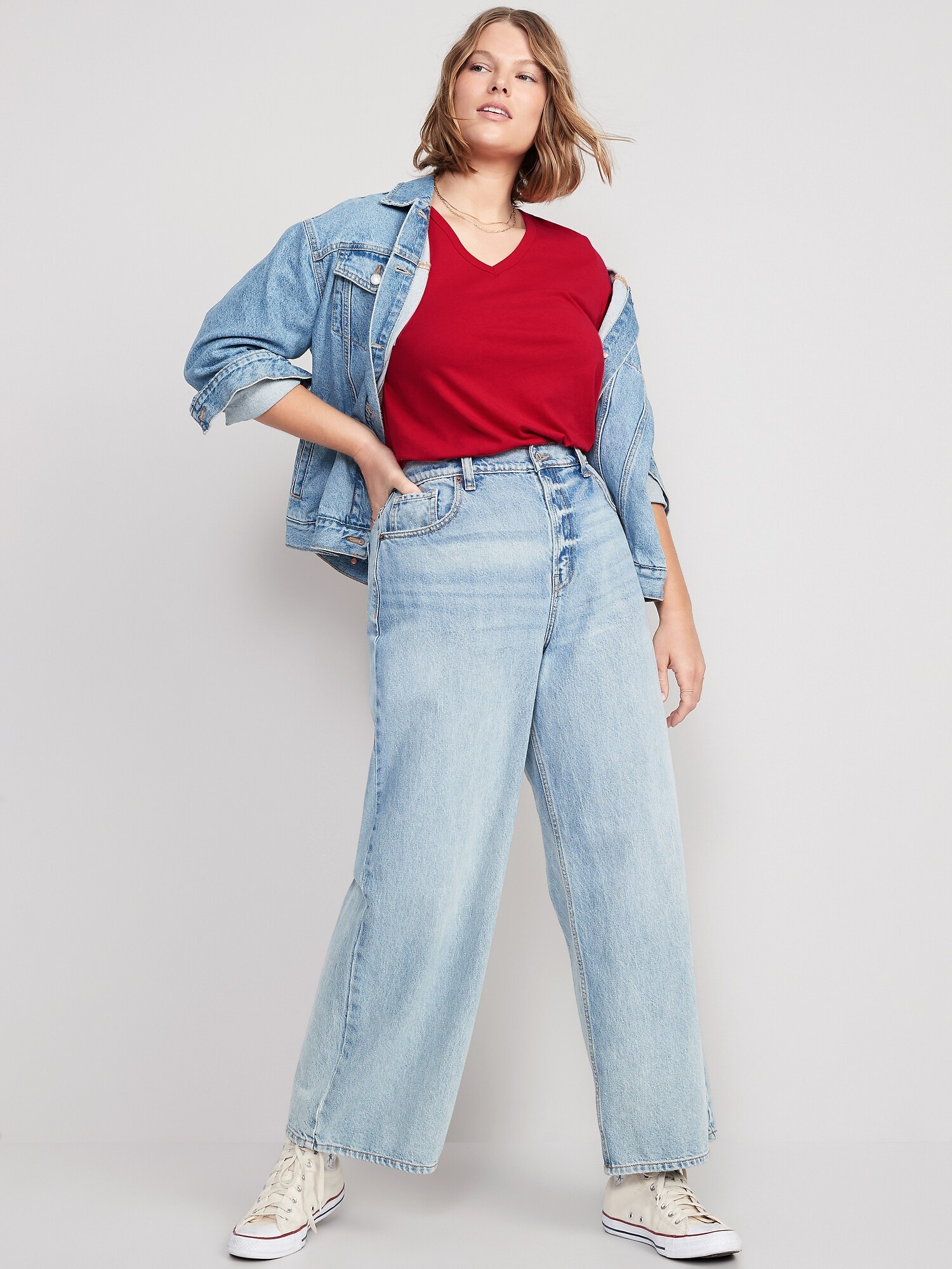 EveryWear V Neck T Shirt For Women Old Navy
