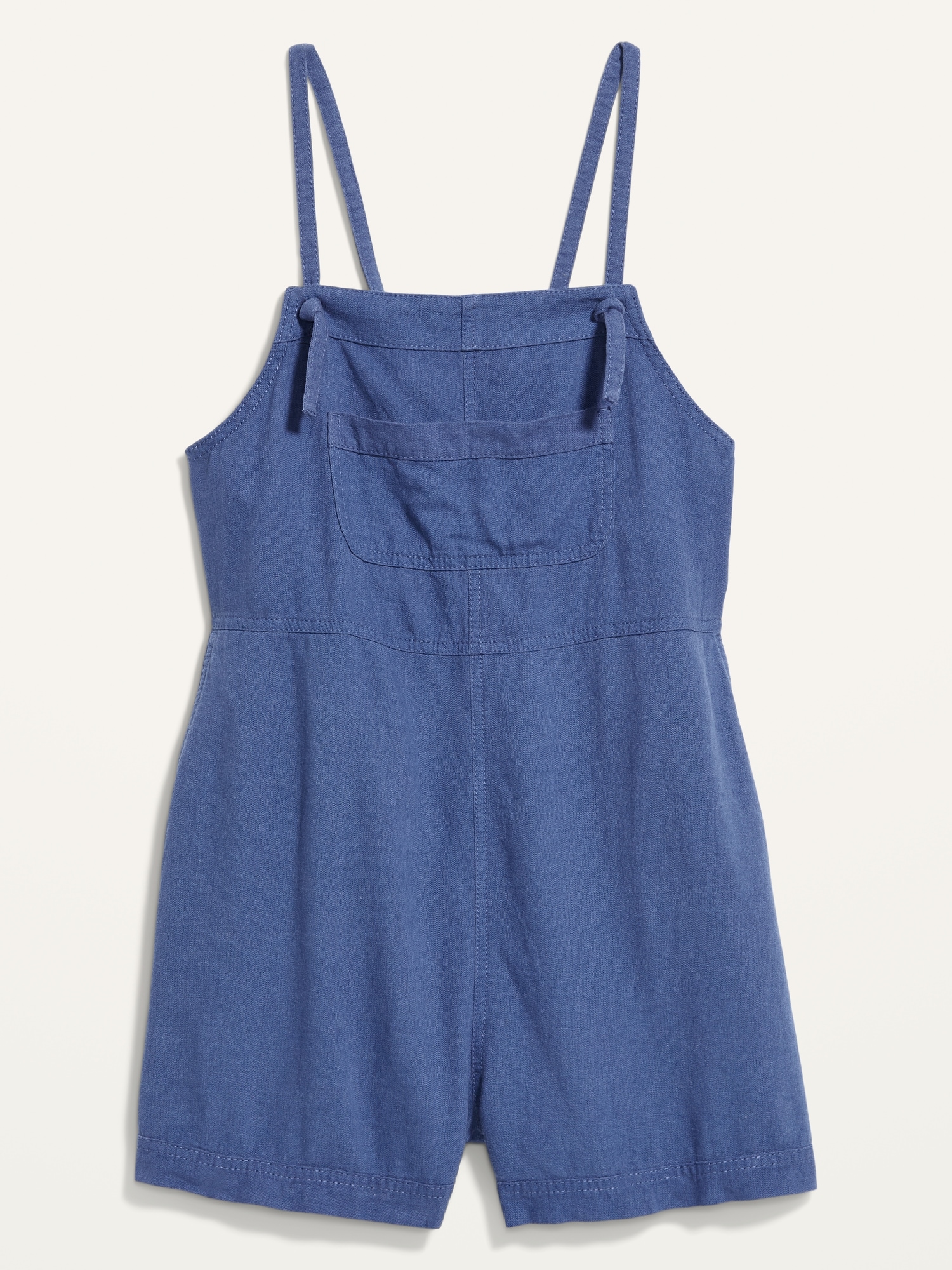 Sleeveless Linen-Blend Utility Romper for Women -- 3-inch inseam | Old Navy