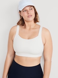 View large product image 5 of 8. High Support PowerSoft Sports Bra