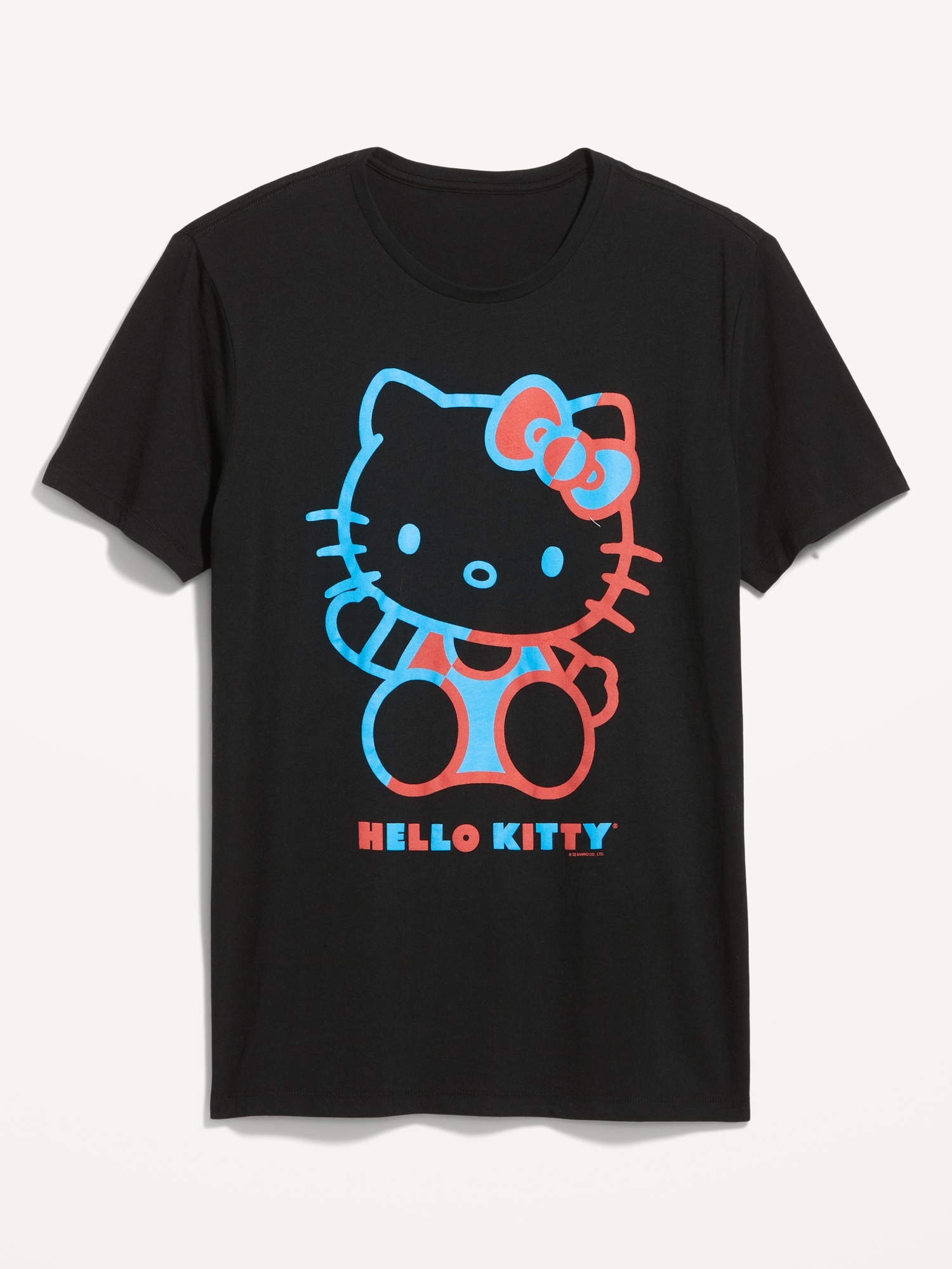 Old Navy Hello Kitty© Matching Graphic T-Shirt for Adults black. 1