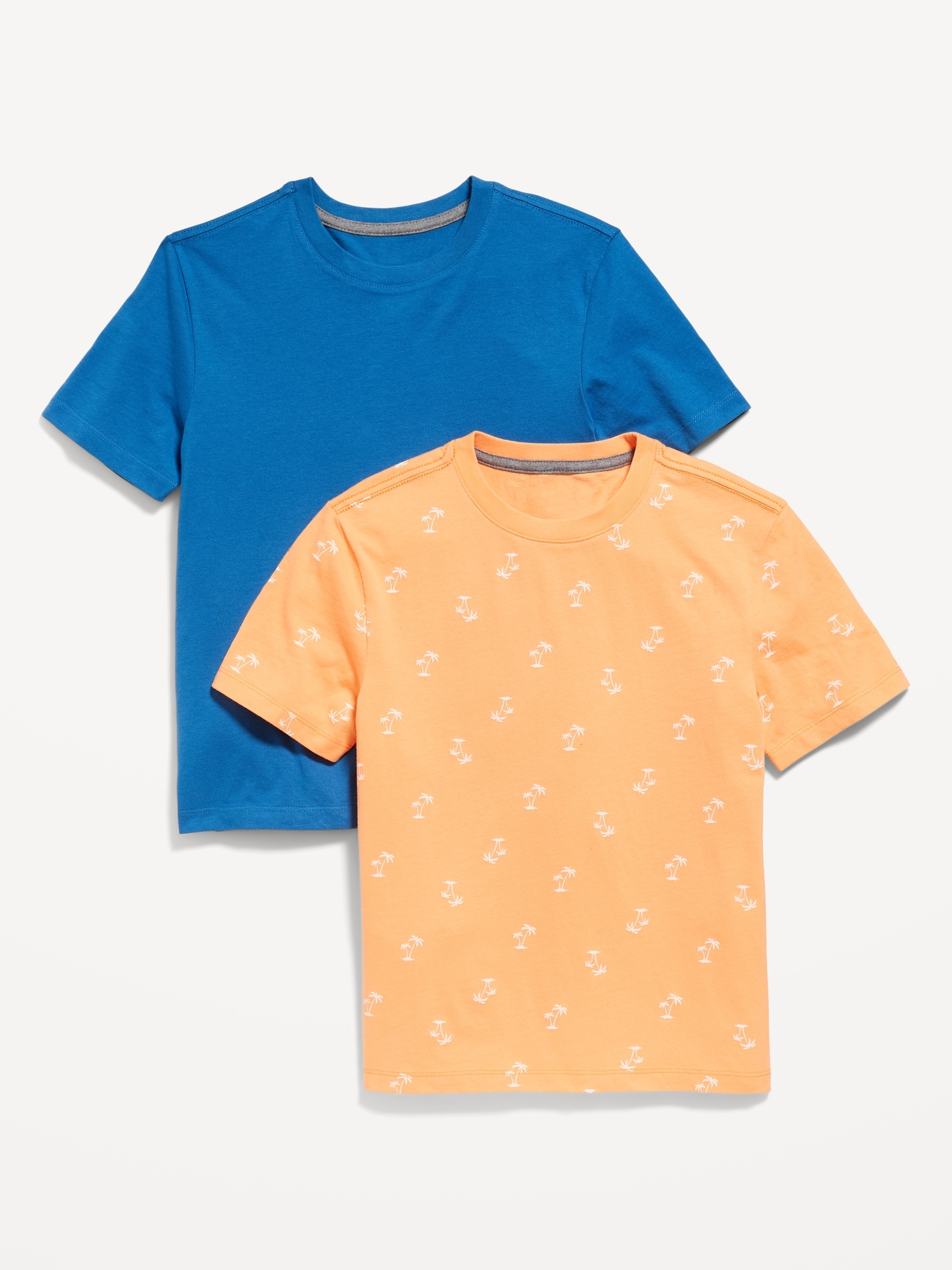 Old Navy Softest Crew-Neck T-Shirt 2-Pack For Boys blue. 1