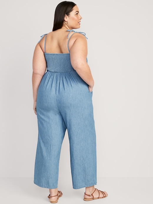 Image number 8 showing, Tie-Strap Twist-Front Jumpsuit