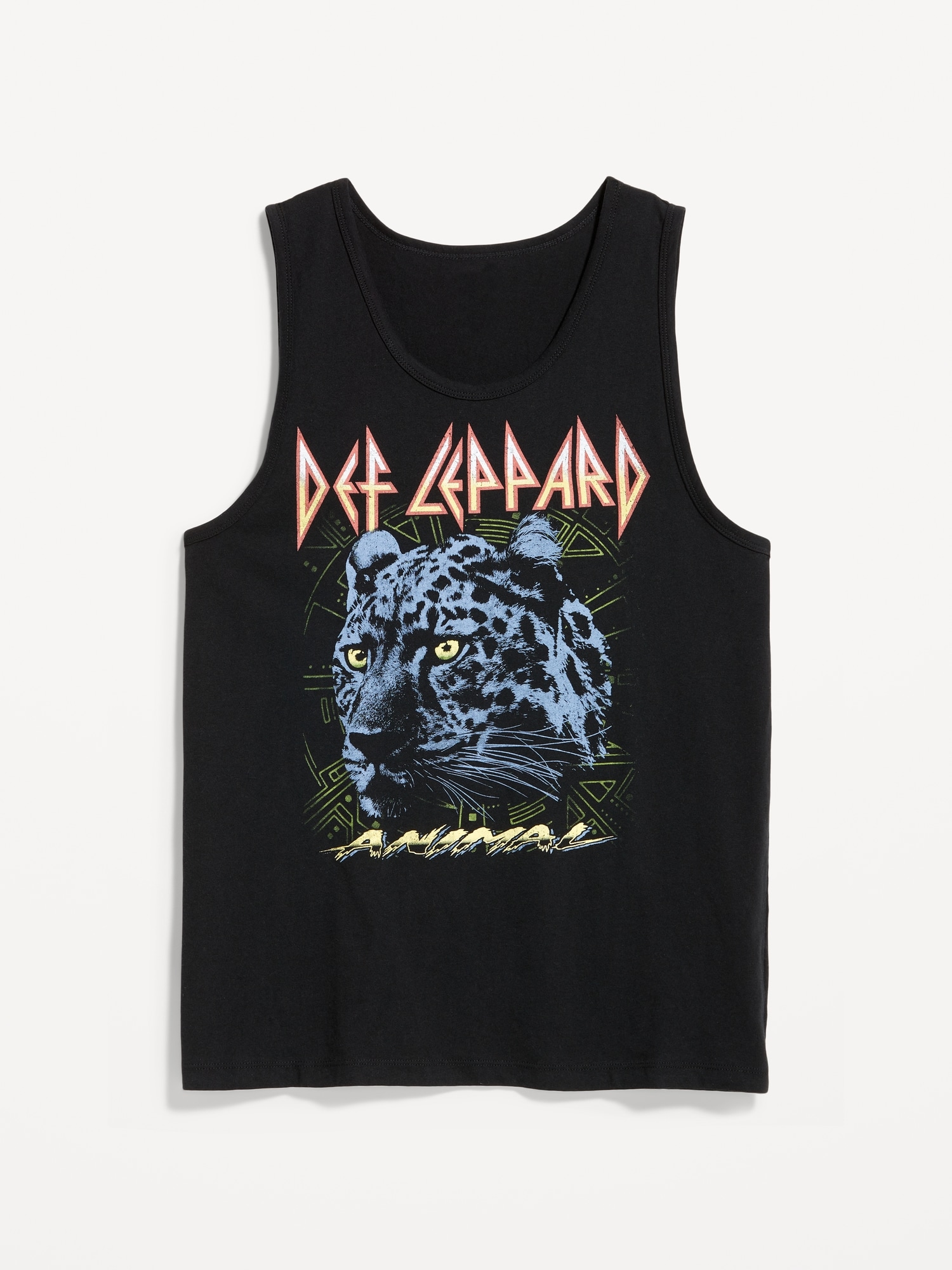 Old Navy Def Leppard™ Gender-Neutral Tank Top for Adults black. 1