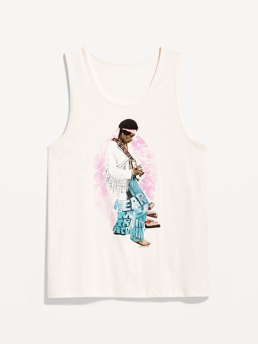 View large product image 1 of 1. Jimi Hendrix™ Gender-Neutral Tank Top for Adults