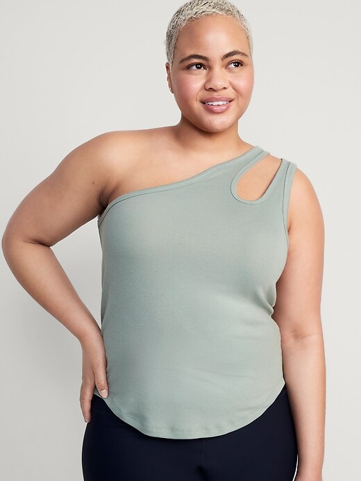 UltraLite All-Day One-Shoulder Cutout Tank Top for Women | Old Navy