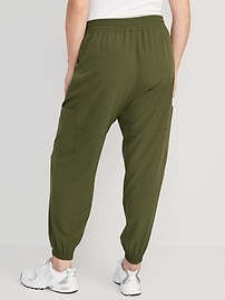 Old Navy Womens Extra High-Waisted StretchTech Performance Cargo Jogger  Pants L