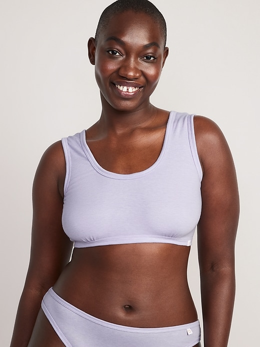 Image number 5 showing, Rib-Knit Bralette Top