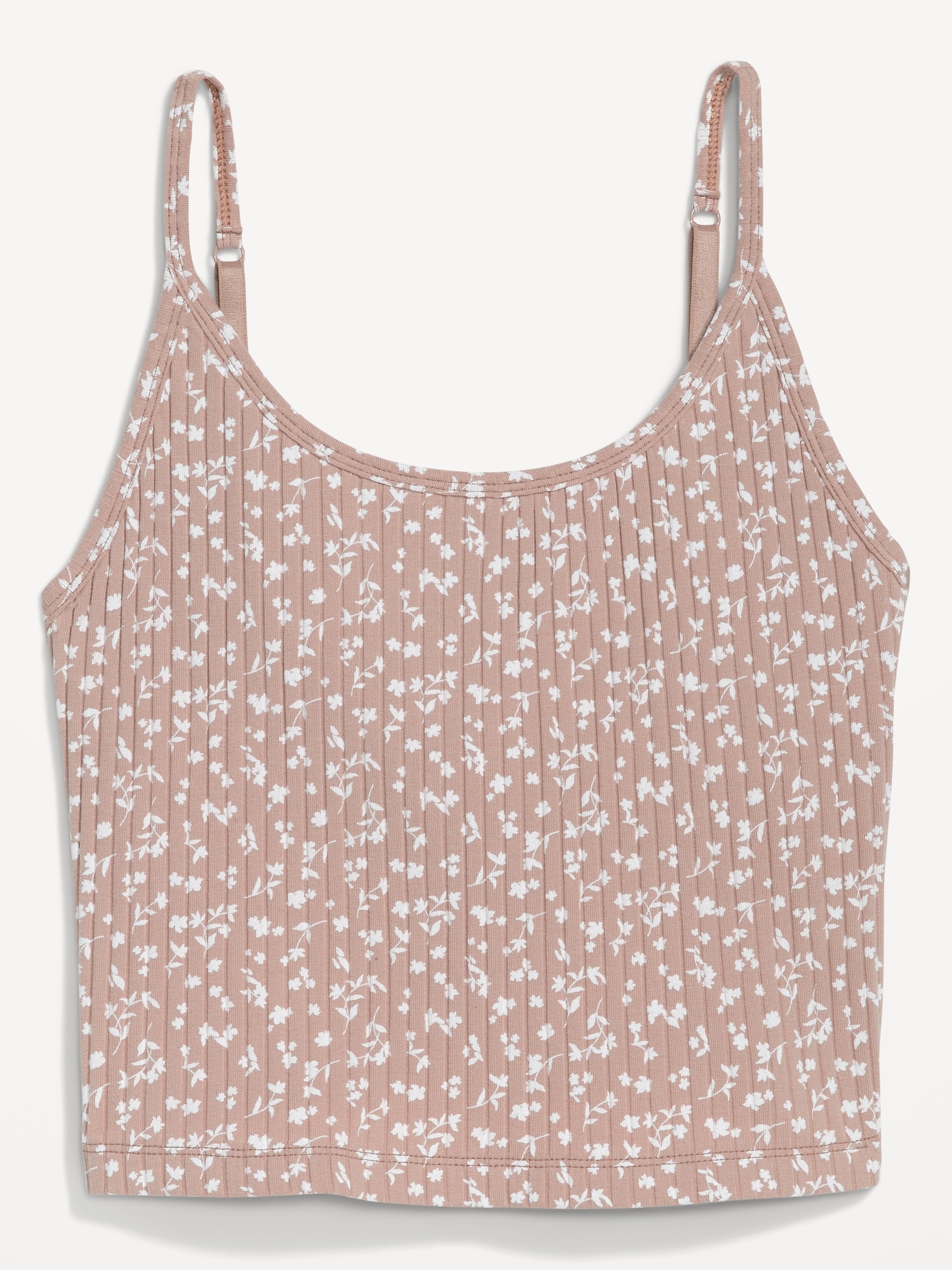 Old Navy Rib-Knit Cropped Tank Top for Women pink - 537465093