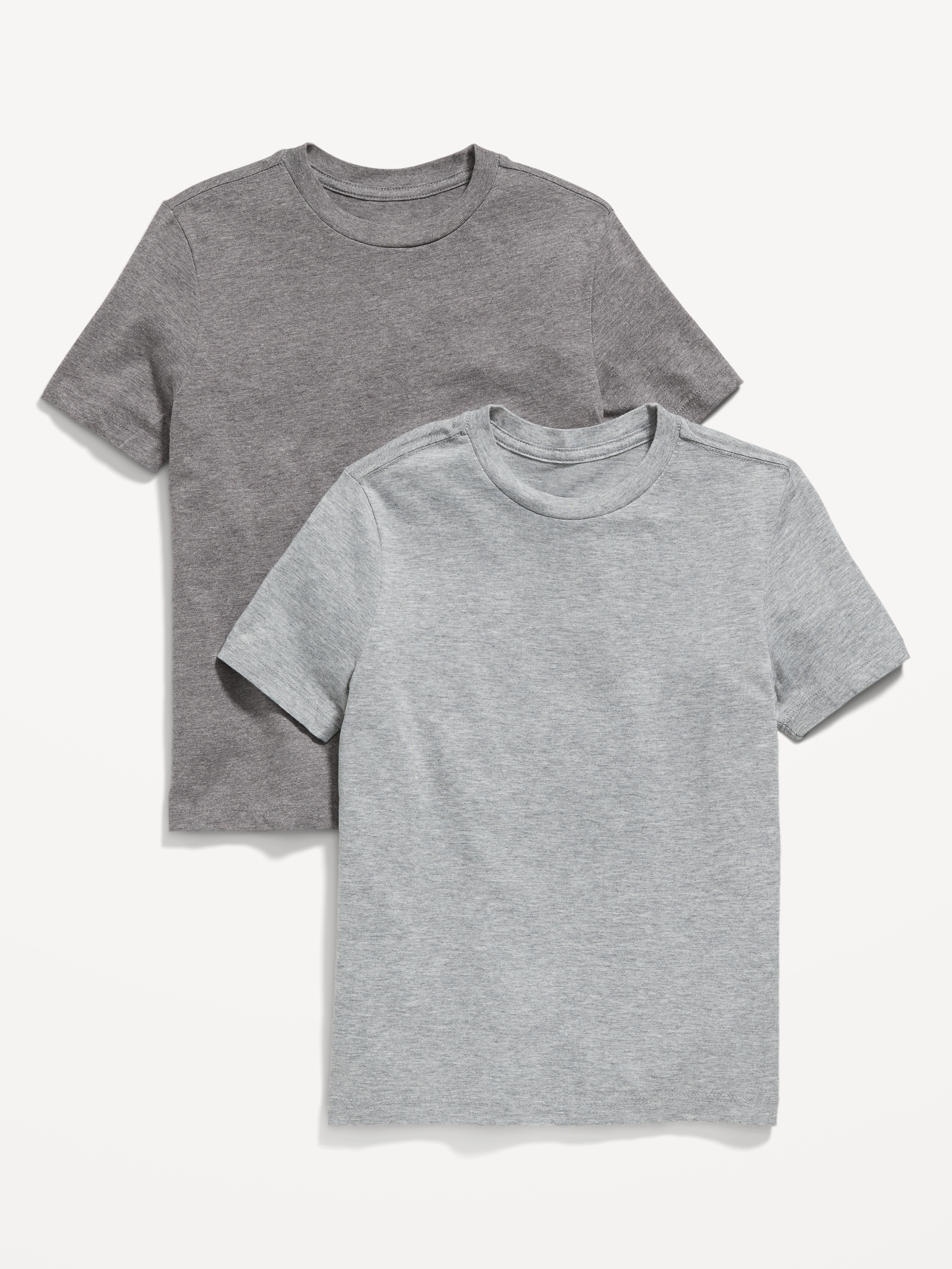 Old Navy Softest Crew-Neck T-Shirt 2-Pack For Boys gray. 1