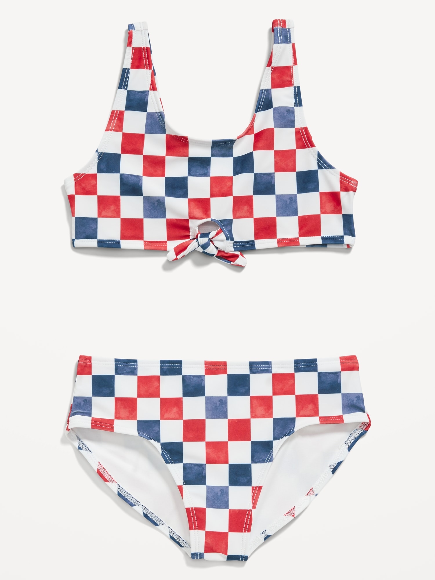 Old Navy Tie-Front Bikini Swim Set for Girls multi. 1