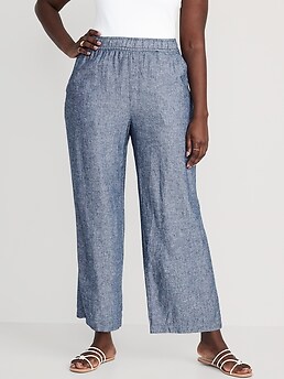 Old navy sales linen joggers