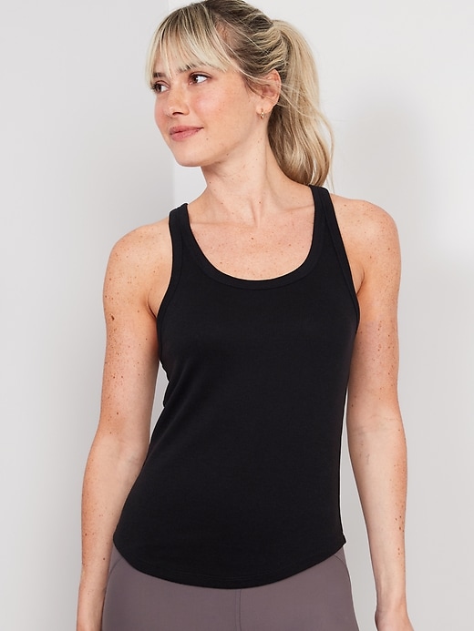  RUNNING GIRL Tank Top For Women, Workout Ribbed