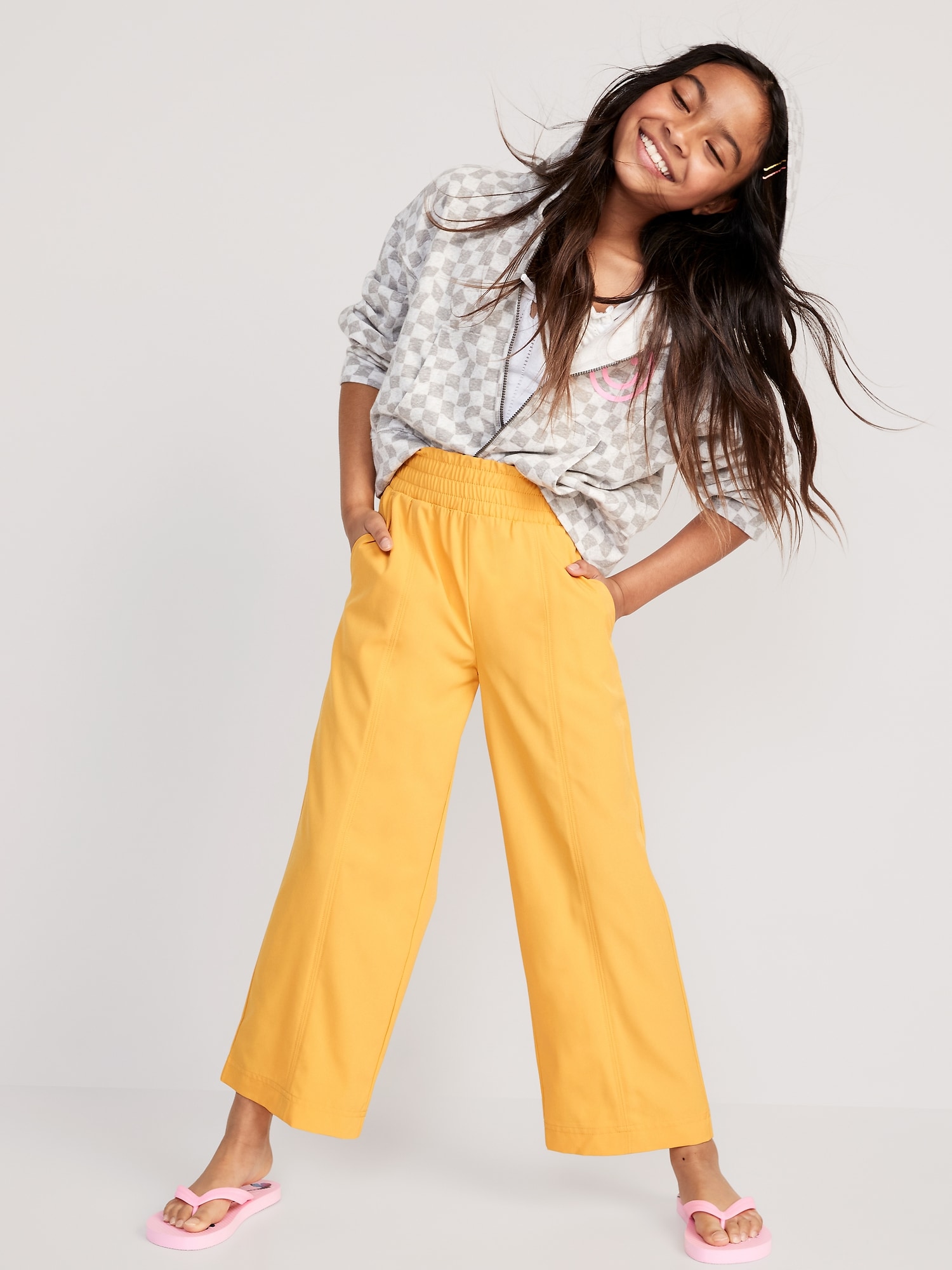 Casual Wear Army Green Rayon Palazzo Pants for Girls at Rs 195 in Delhi