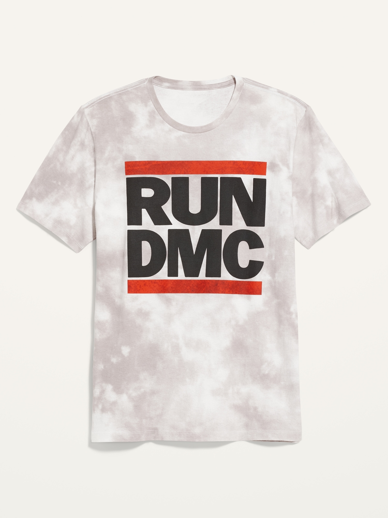 RUN DMC™ Tie-Dye Gender-Neutral Graphic T-Shirt for Adults