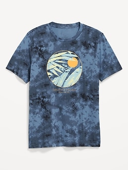 Soft-Washed Graphic T-Shirt for Men | Old Navy