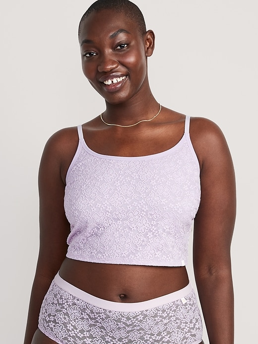 Image number 5 showing, Lace Brami Tank Top