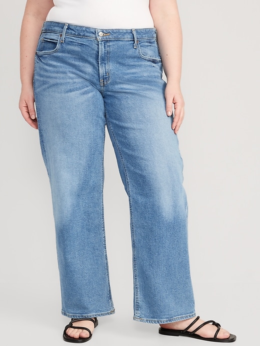 Mid-Rise Wide-Leg Jeans | Old Navy