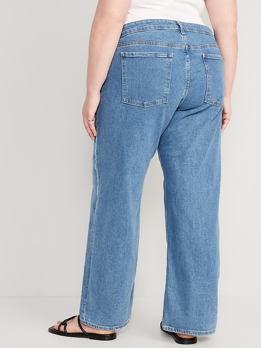 Mid-Rise Wide-Leg Jeans | Old Navy