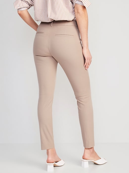 Image number 8 showing, Mid-Rise Pixie Skinny Ankle Pants