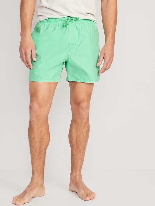 Image number 1 showing, Swim Trunks -- 5-inch inseam