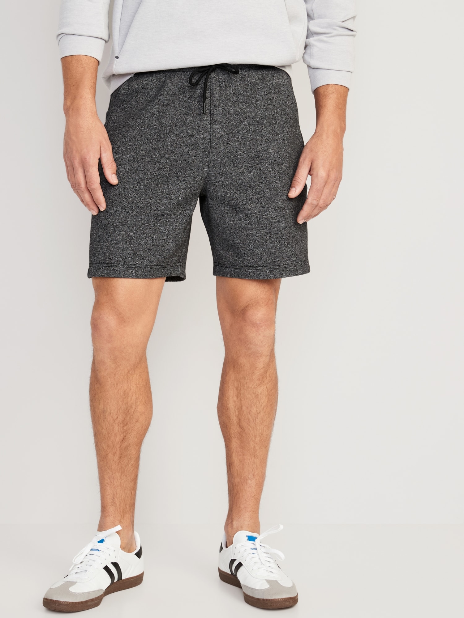 Old Navy Dynamic Fleece Sweat Shorts for Men -- 7-inch inseam gray. 1