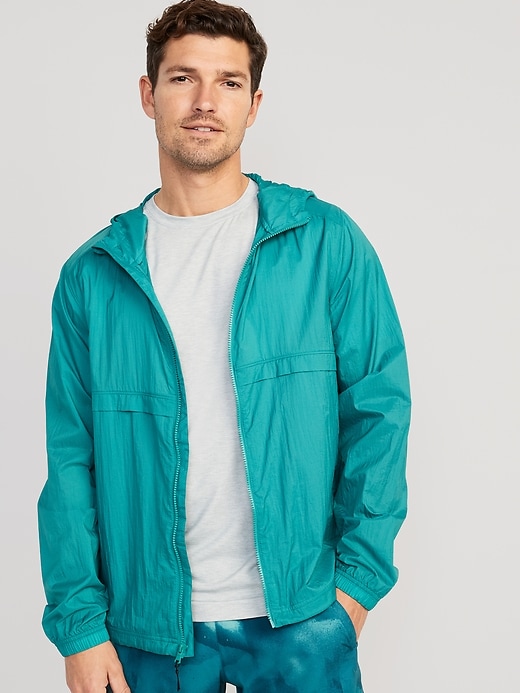 water resistant nylon zip jacket old navy