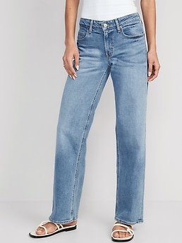 Slouchy Mid Rise Wide Leg Jeans, M&S Collection