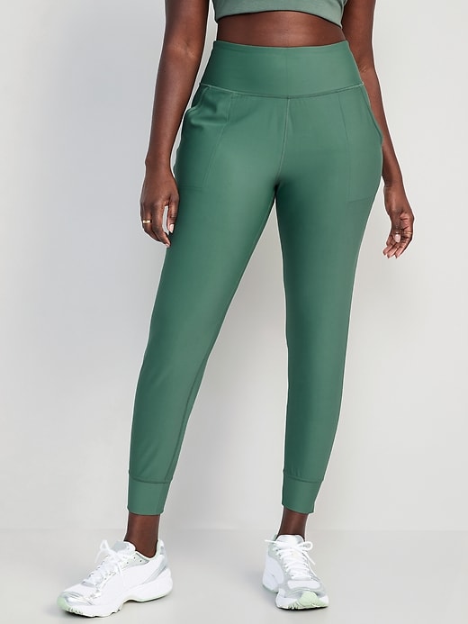 Image number 5 showing, High-Waisted PowerSoft 7/8 Joggers