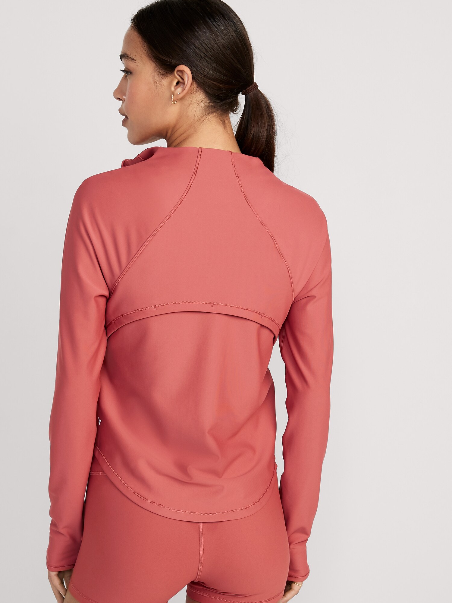 PowerSoft Cropped Full-Zip Performance Jacket