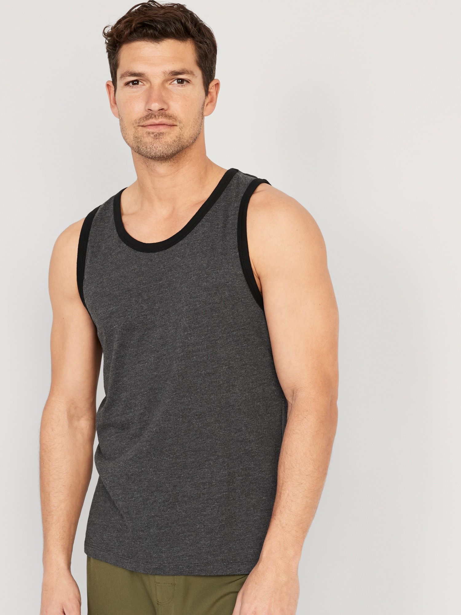 Old Navy Classic Tank Top for Men black. 1