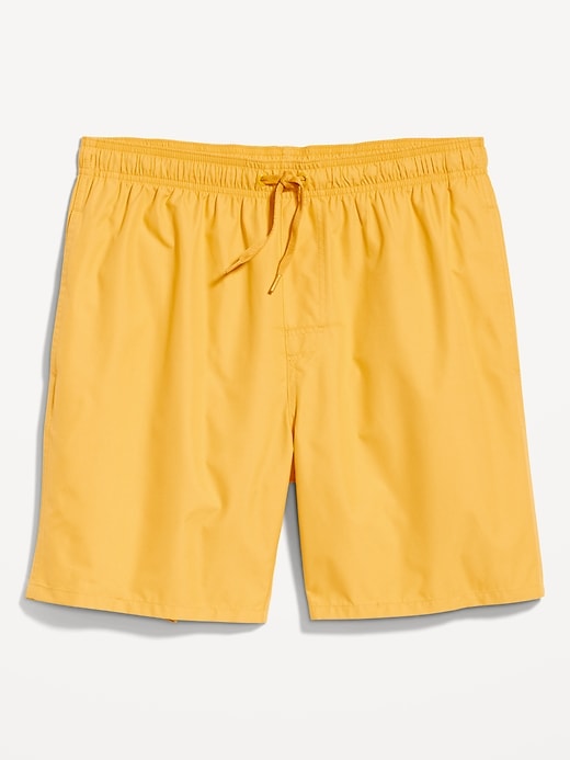 Image number 2 showing, Solid Swim Trunks -- 7-inch inseam