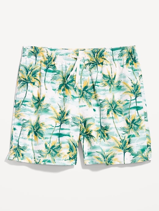Image number 5 showing, Printed Swim Trunks -- 5-inch inseam