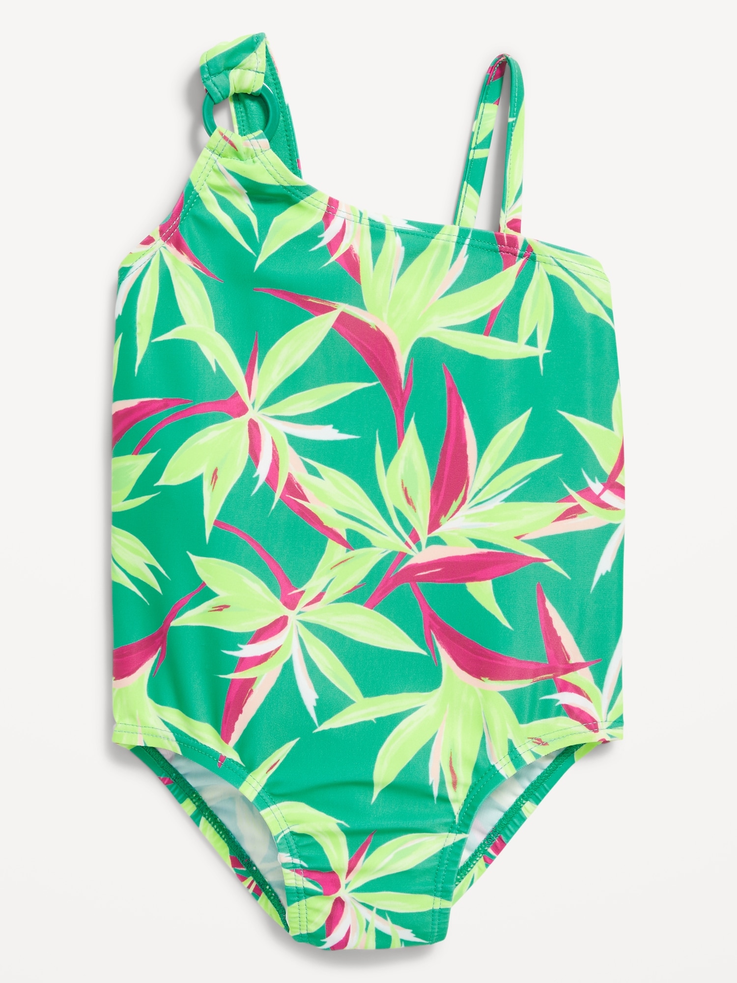 Printed One-Shoulder Swimsuit for Toddler & Baby | Old Navy