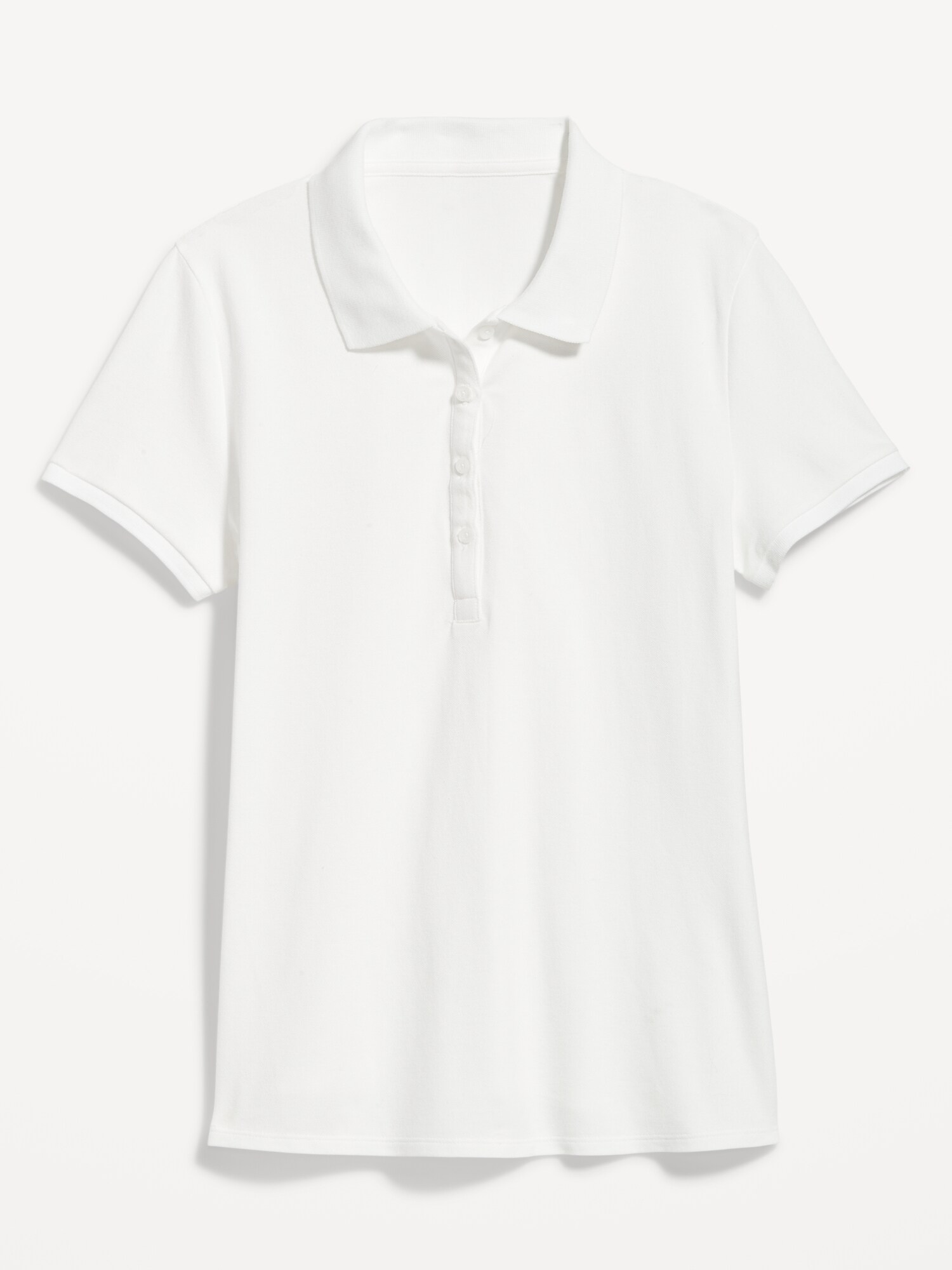 Женские топы Old Navy Uniform Pique Polo 2-Pack, цвет: Белый — фото 4