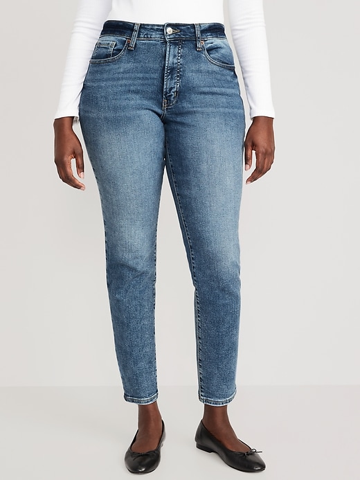 Image number 5 showing, High-Waisted OG Straight Ankle Jeans for Women