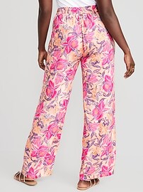 High-Waisted Playa Wide-Leg Pants for Women, Old Navy