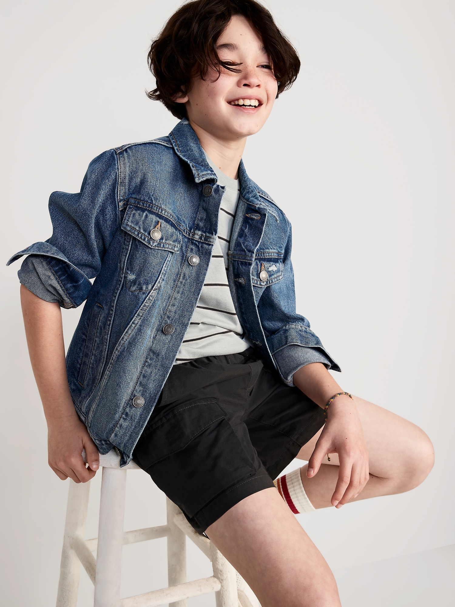 Straight Cargo Jogger Shorts for Boys (Above Knee) | Old Navy