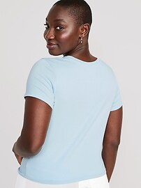 Old Navy Women's Cropped Slim-Fit T-Shirt - - Size M