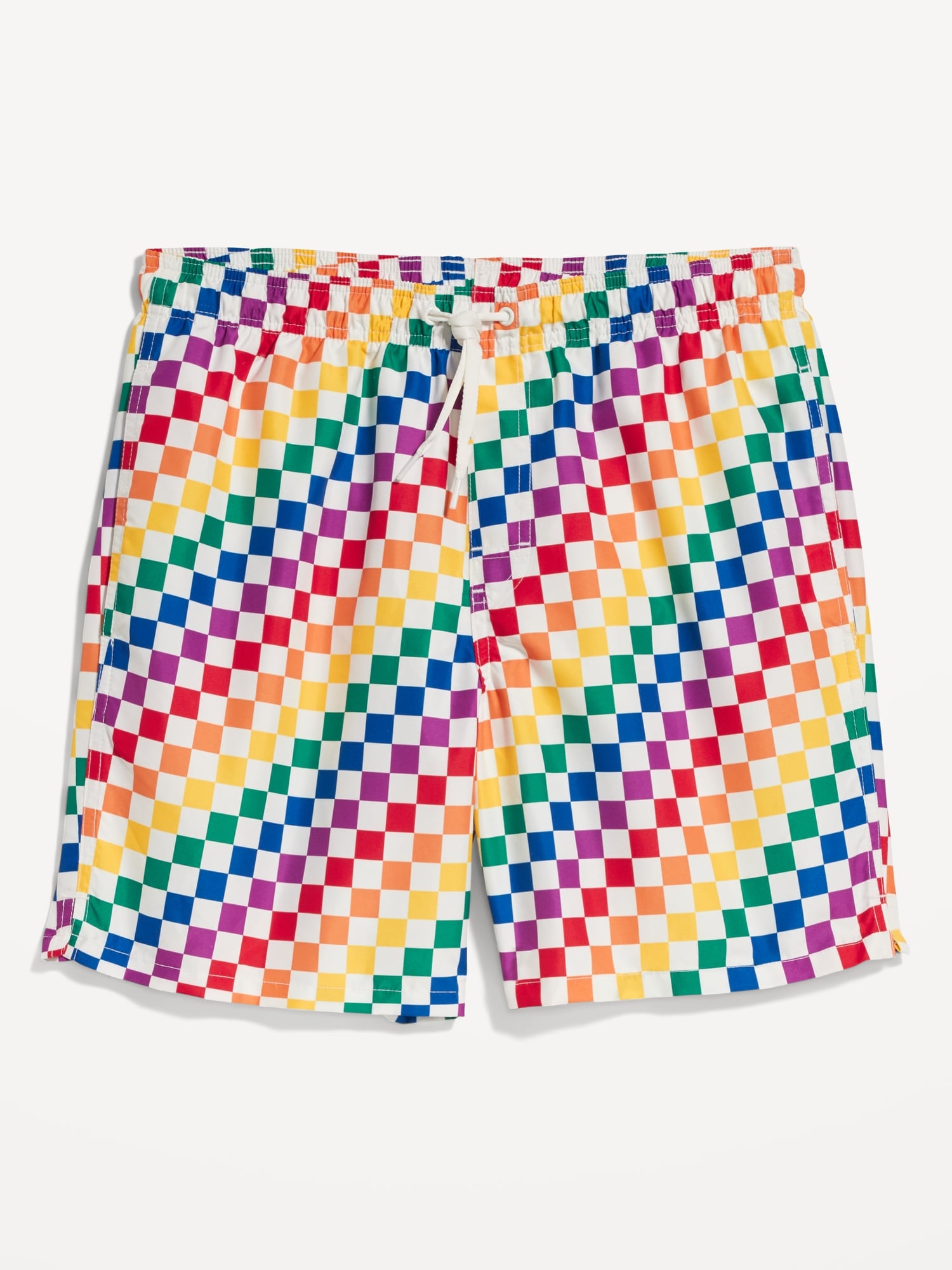 Split Personality Board Shorts - Blue/Pink, Fashion Nova, Mens Swim