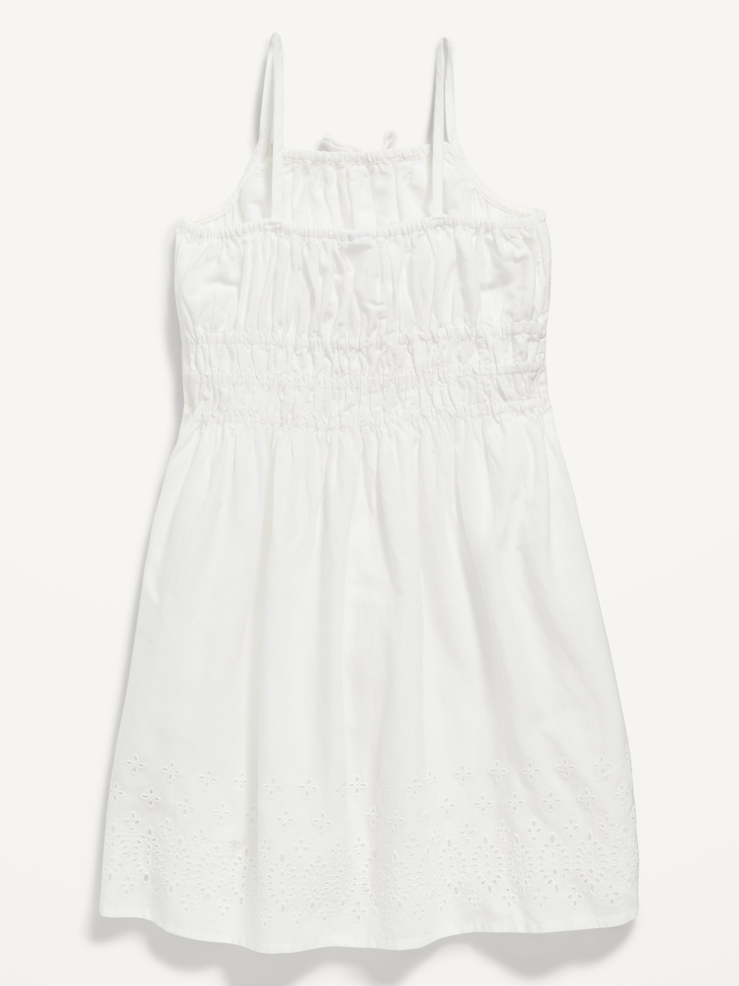 Sleeveless Tie-Front Cutwork Dress for Toddler Girls | Old Navy